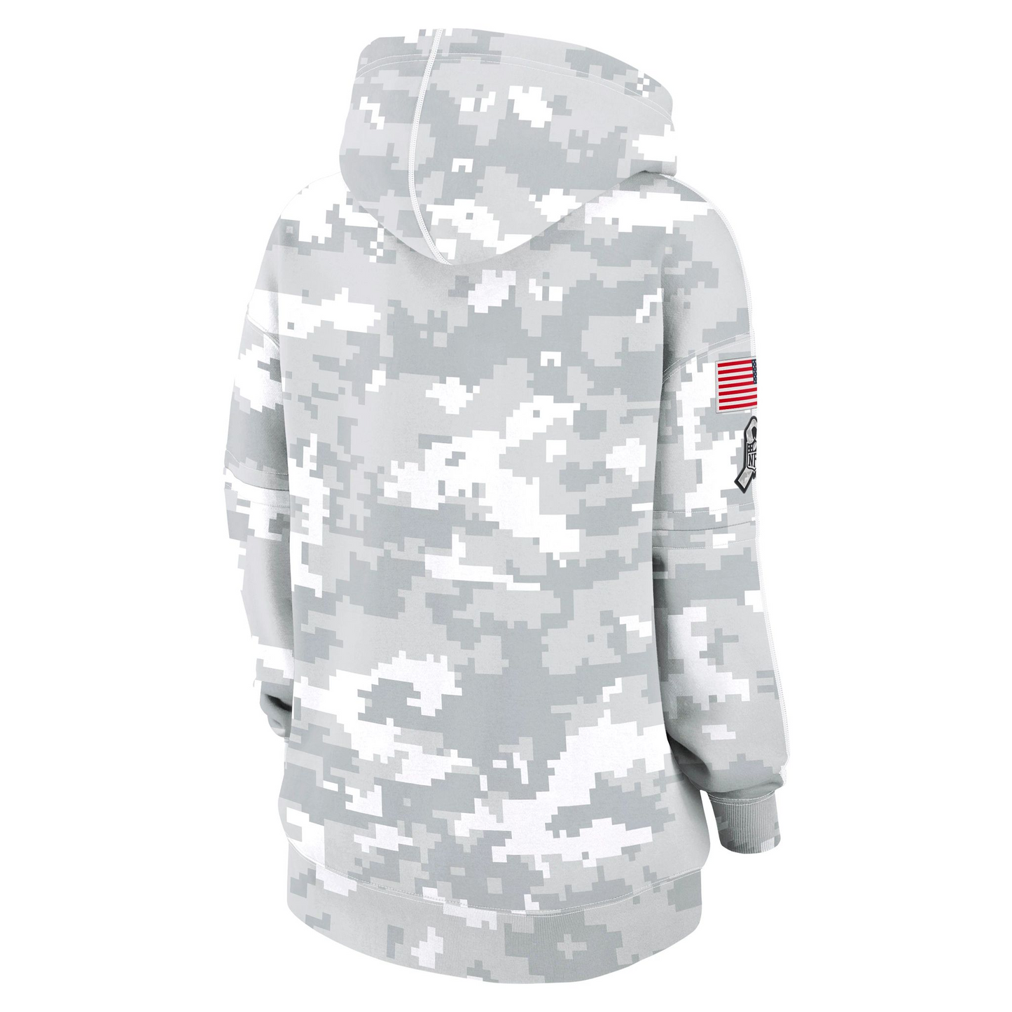 DALLAS COWBOYS WOMEN'S 2024 NFL SALUTE TO SERVICE PULLOVER HOODED SWEATSHIRT