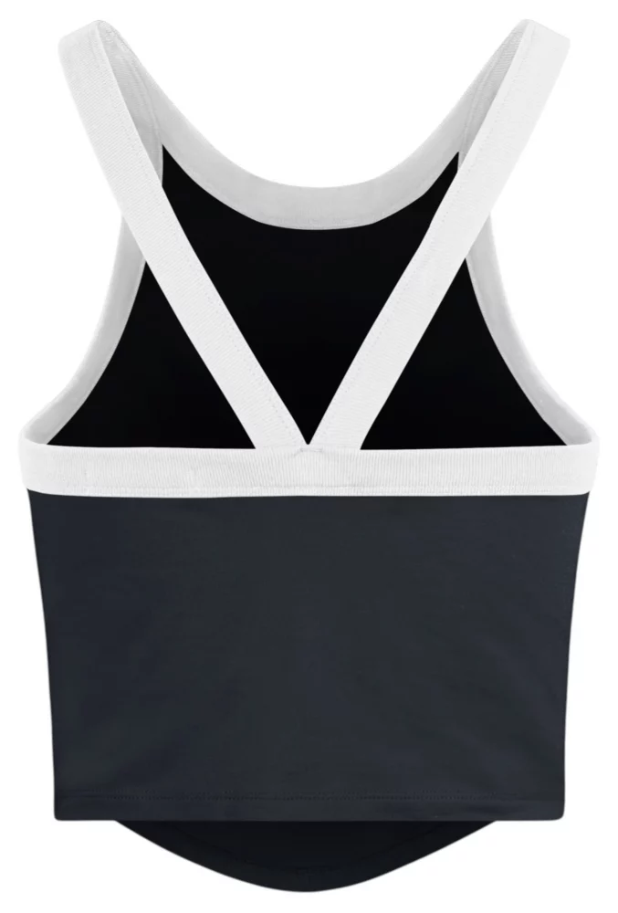 DALLAS COWBOYS WOMEN'S '47 ENERGIZE SPORTY CROPPED RACERBACK TANK TOP