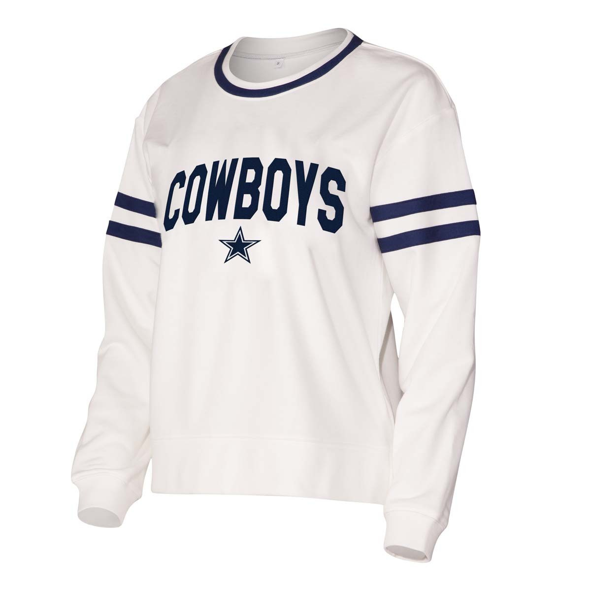 DALLAS COWBOYS WOMEN'S BOROUGH CREWNECK SWEATSHIRT