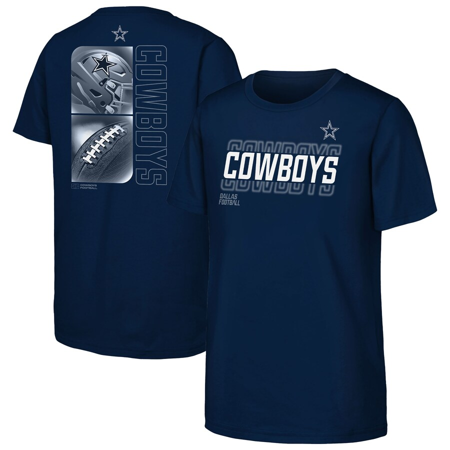 DALLAS COWBOYS YOUTH ENERGY T-SHIRT - NAVY