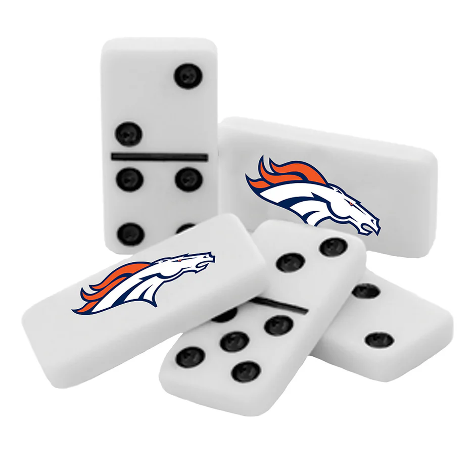 DENVER BRONCOS DOMINOES