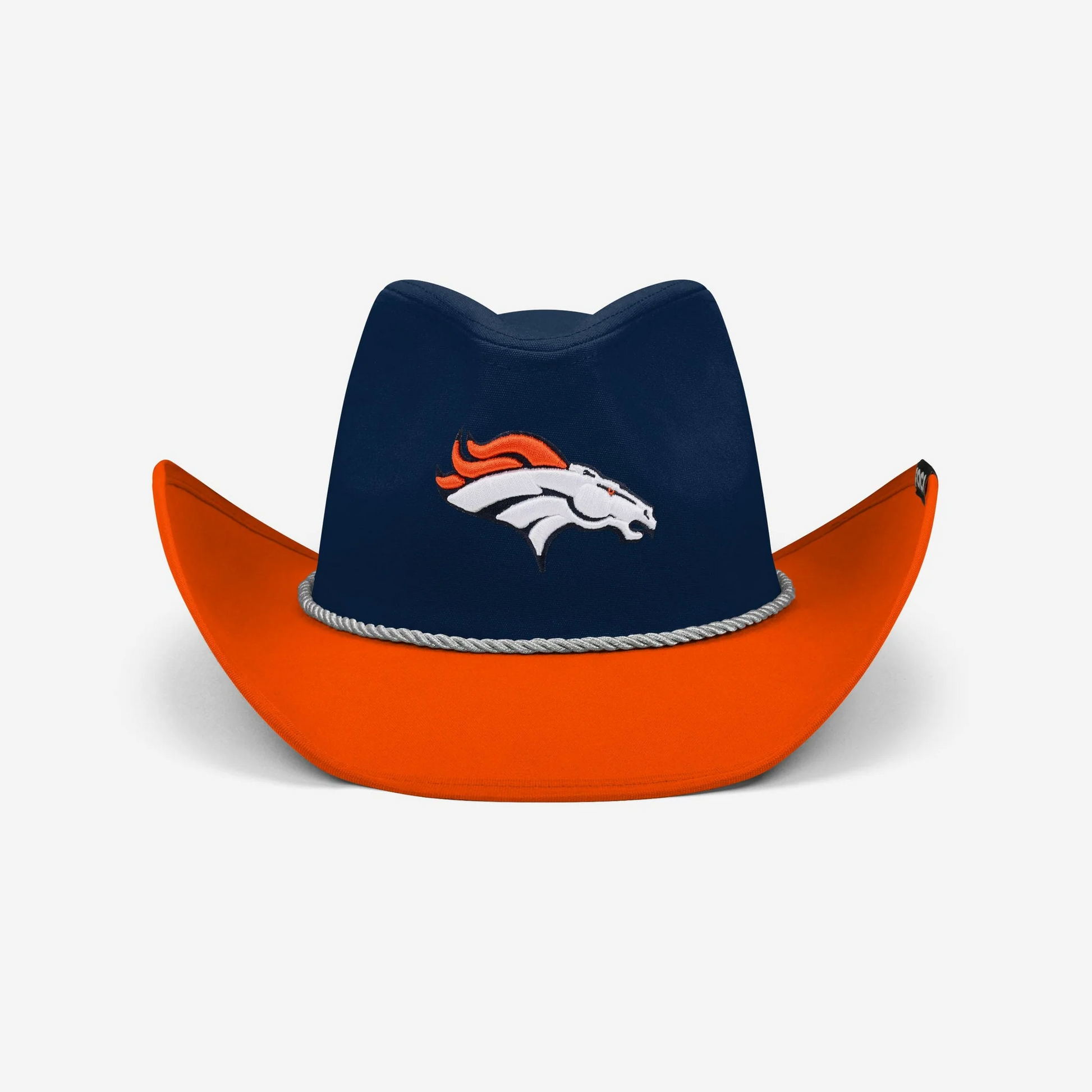 DENVER BRONCOS FOCO TWO TONE COWBOY HAT - NAVY/ORANGE