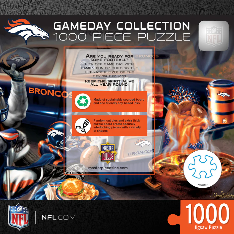 DENVER BRONCOS GAMEDAY 1000 PIECE JIGSAW PUZZLE