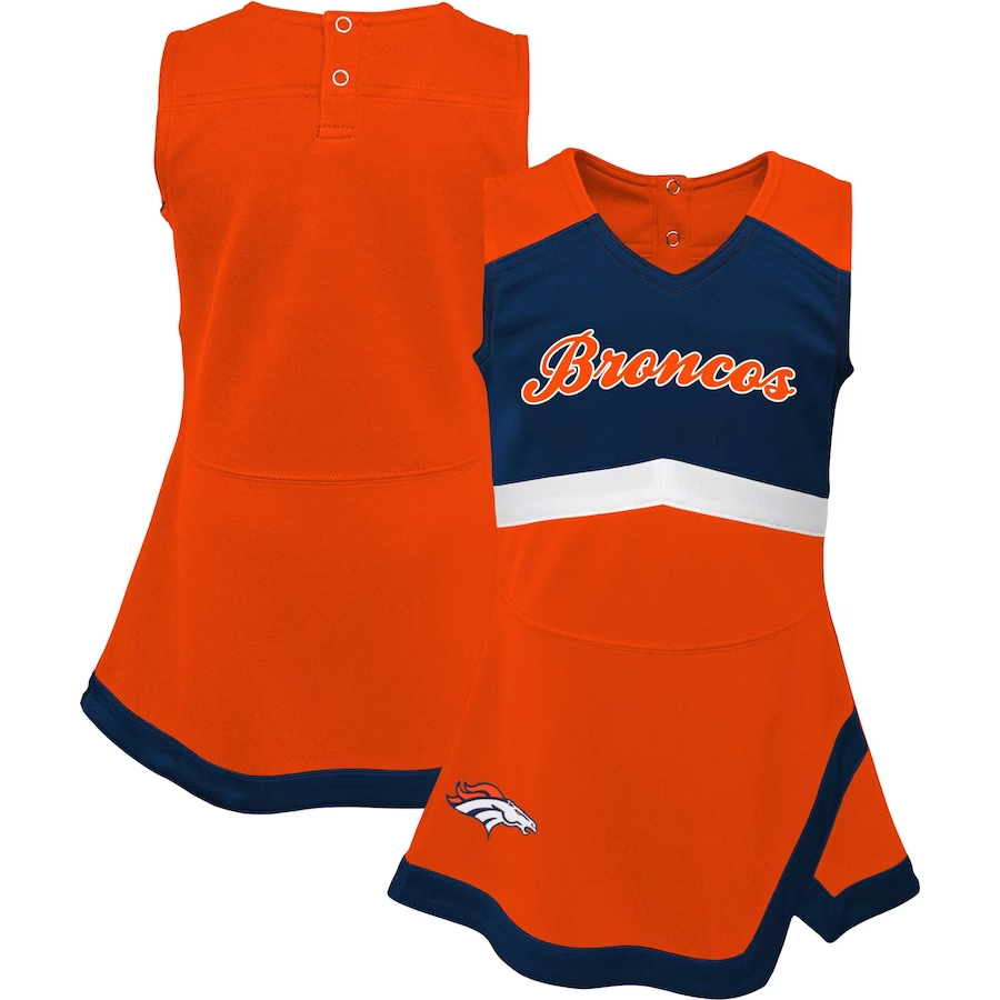 DENVER BRONCOS INFANT CHEER CAPTAIN JUMPER DRESS