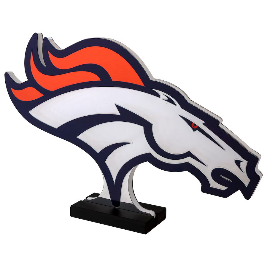 DENVER BRONCOS LED INFINITY LOGO LIGHT