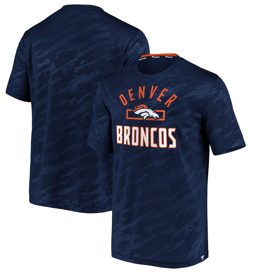 DENVER BRONCOS MEN'S TEAM STEALTH ARCH TEE