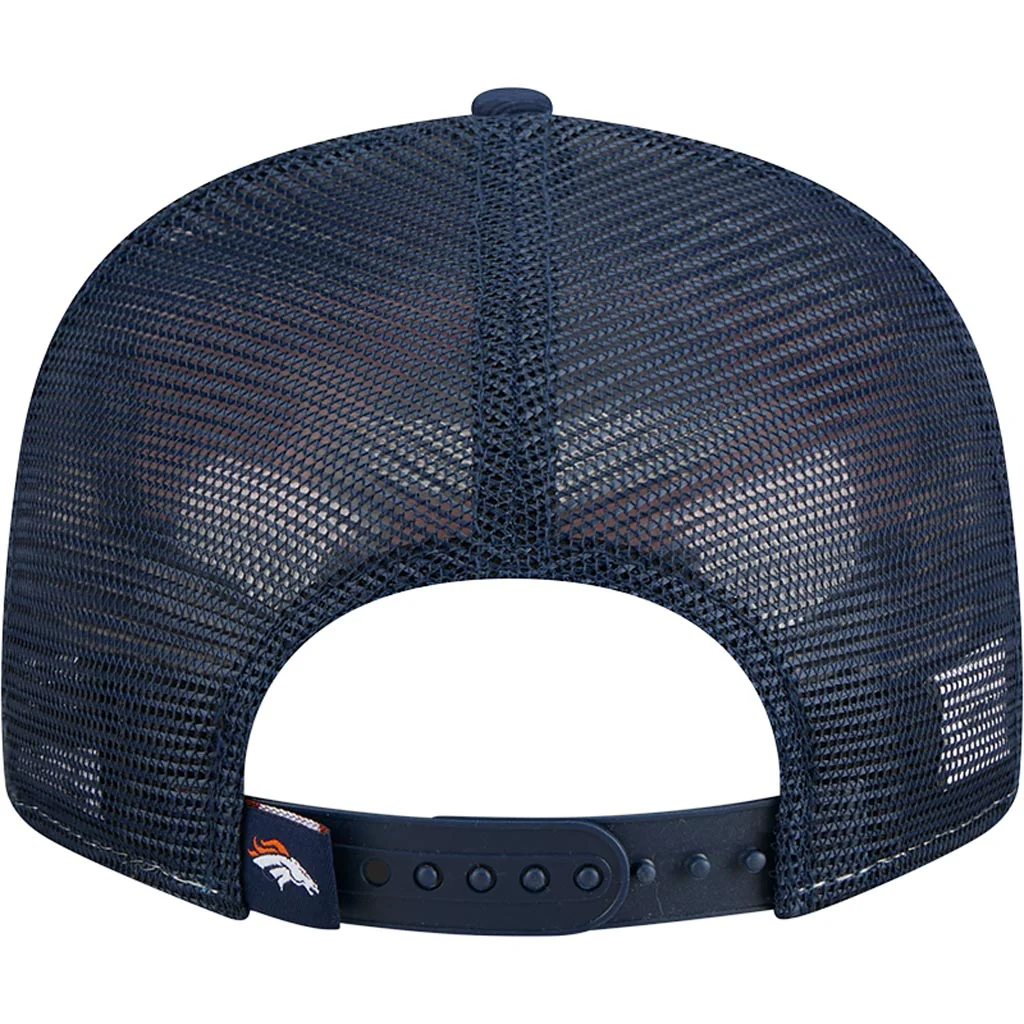 DENVER BRONCOS OUTDOOR SPLIT PANEL TRUCKER 9FIFTY SNAPBACK HAT