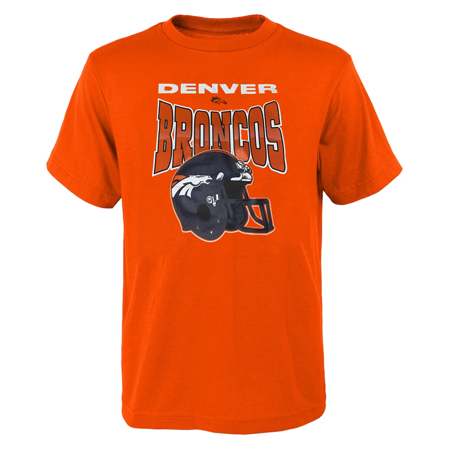 Outerstuff Denver Broncos Youth Heads Up T-Shirt 23 / L