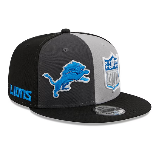 DETROIT LIONS 2023 SIDELINE 9FIFTY SNAPBACK - SHADOW