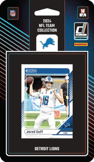 DETROIT LIONS 2024 NFL DONRUSS TEAM SET CARDS