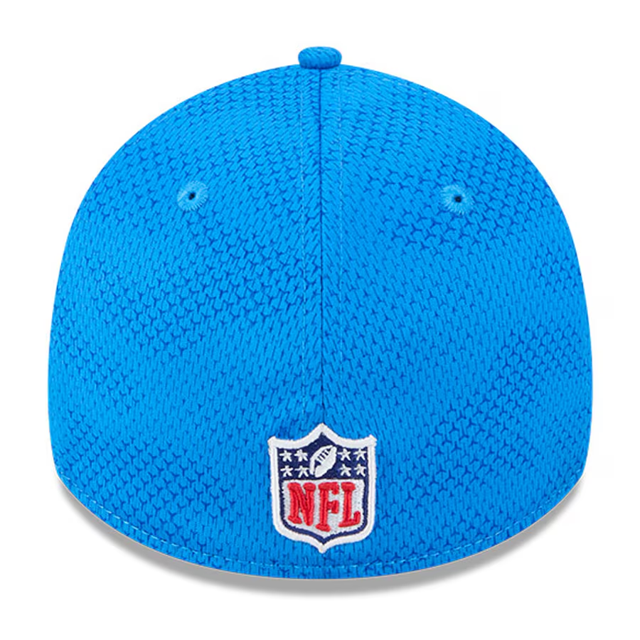 DETROIT LIONS 2024 NFL SIDELINE 39THIRTY FLEX FIT HAT - BLUE