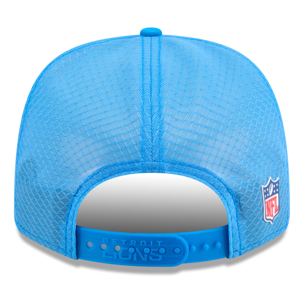 DETROIT LIONS 2025 NFL SIDELINE 9SEVENTY STRETCH-SNAP ADJUSTABLE HAT - BLUE