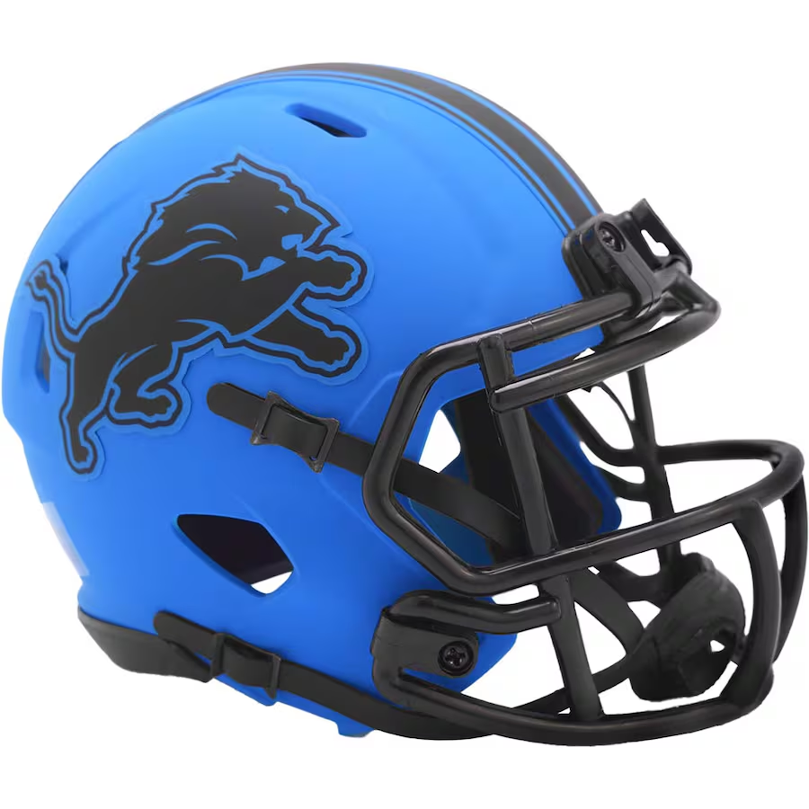 DETROIT LIONS RIDDELL MINI SPEED HELMET - RAVE