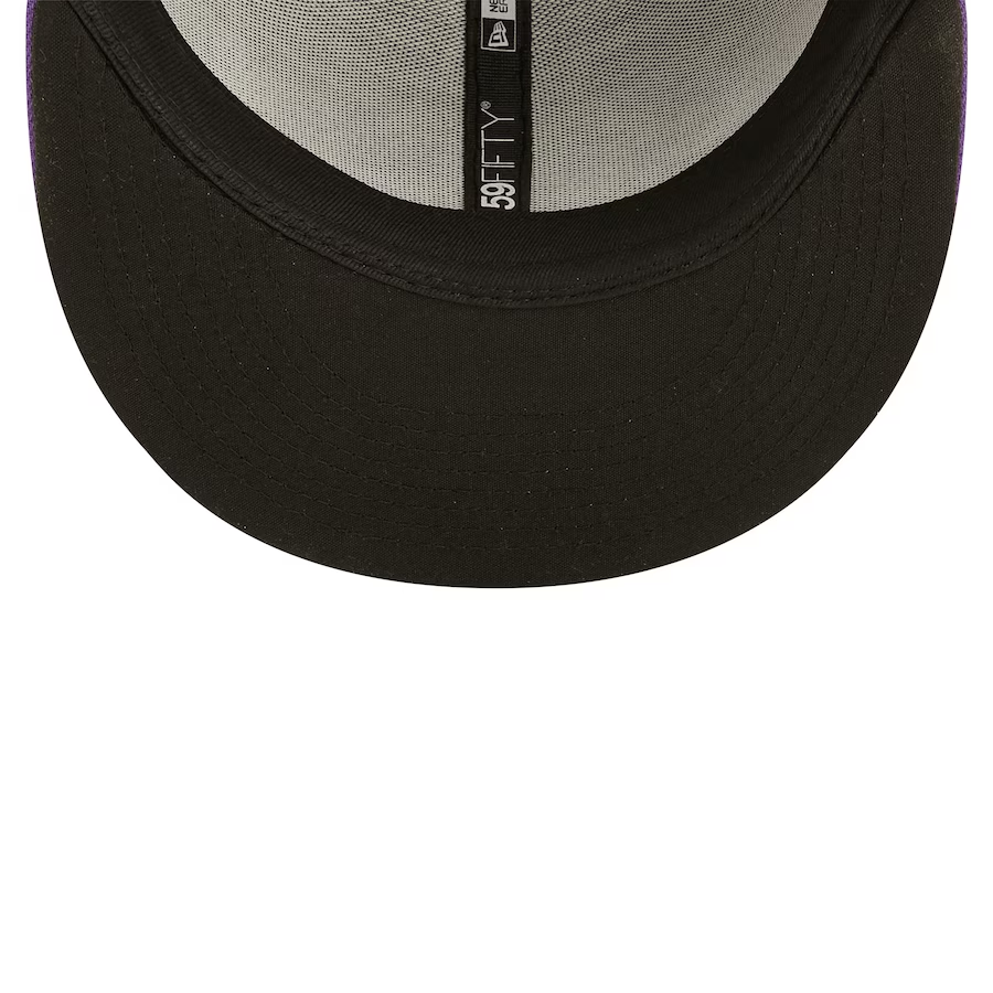 FRESNO GRIZZLIES 'LOWRIDERS' COPA DE LA DIVERSION 59FIFTY FITTED HAT - BLACK/PURPLE
