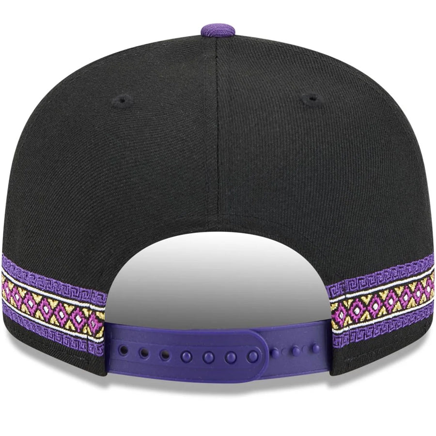 FRESNO GRIZZLIES 'LOWRIDERS' COPA DE LA DIVERSION 9FIFTY SNAPBACK HAT - BLACK/PURPLE