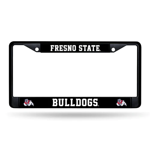 Bulldog license plate 2024 frames