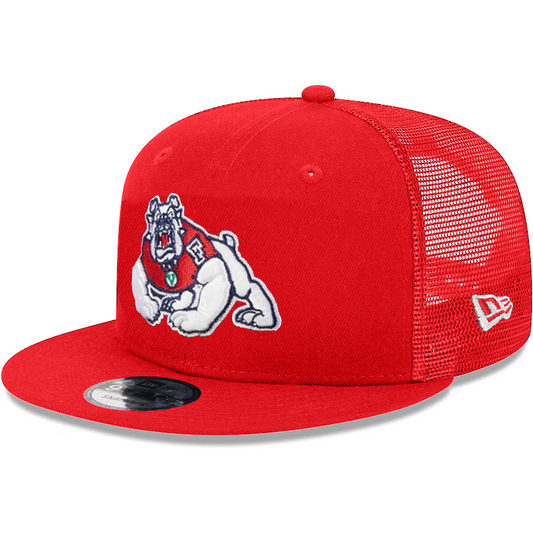 FRESNO STATE BULLDOGS EVERGREEN TRUCKER 9FIFTY SNAPBACK HAT