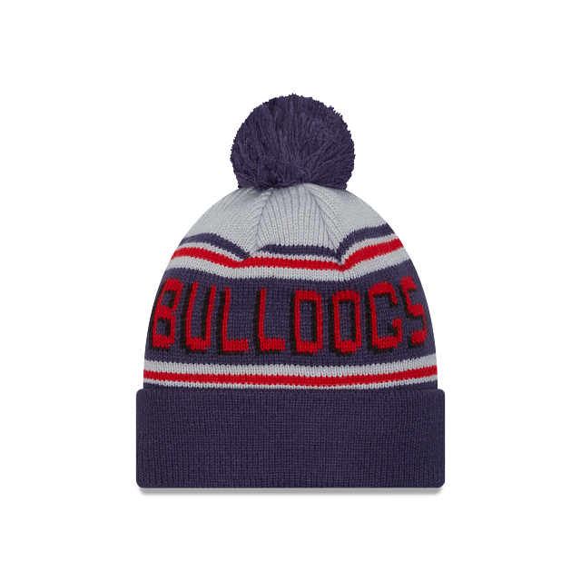 FRESNO STATE BULLDOGS JR EVERGREEN POM CUFFED KNIT
