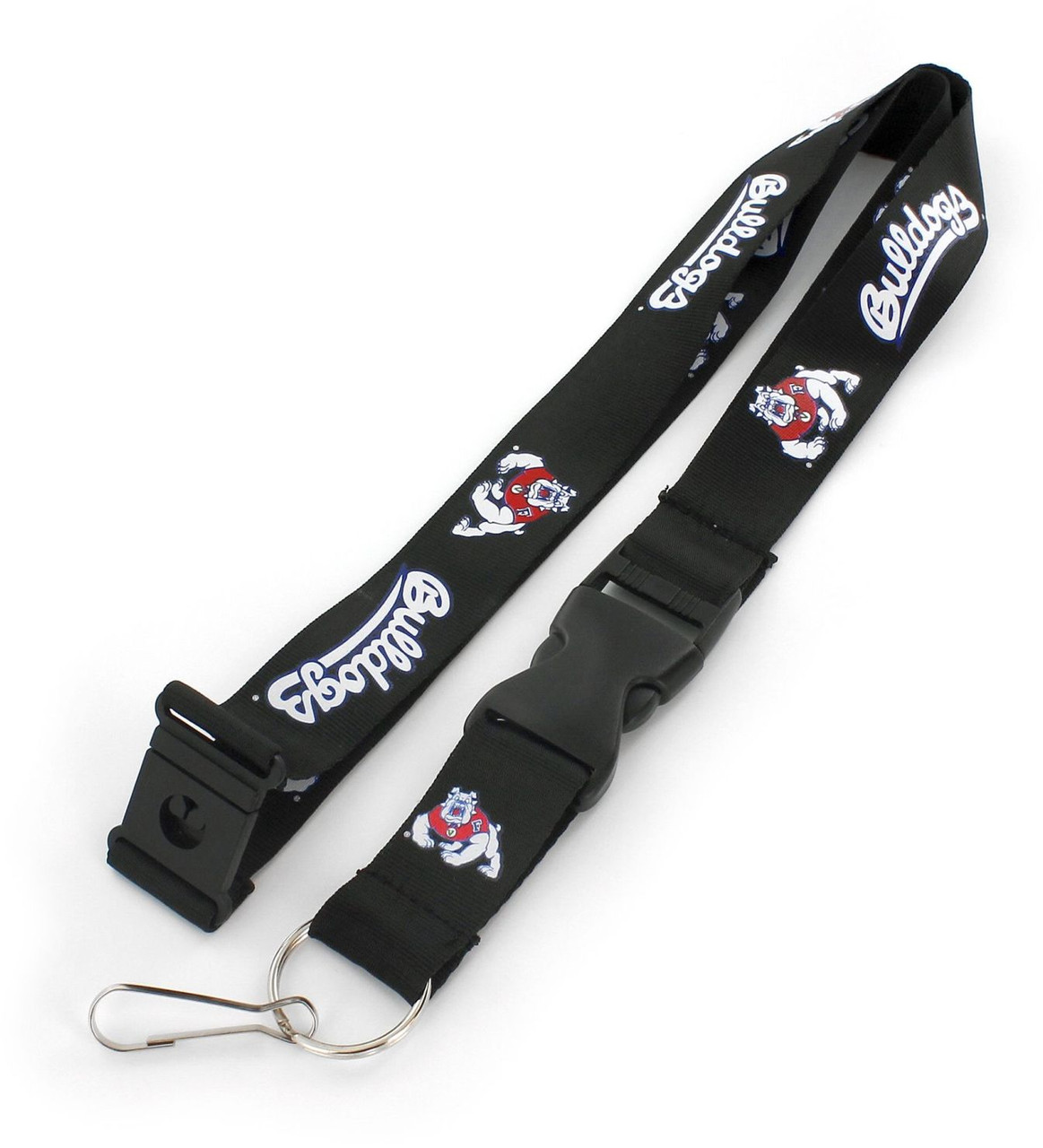 FRESNO STATE BULLDOGS LANYARD - BLACK