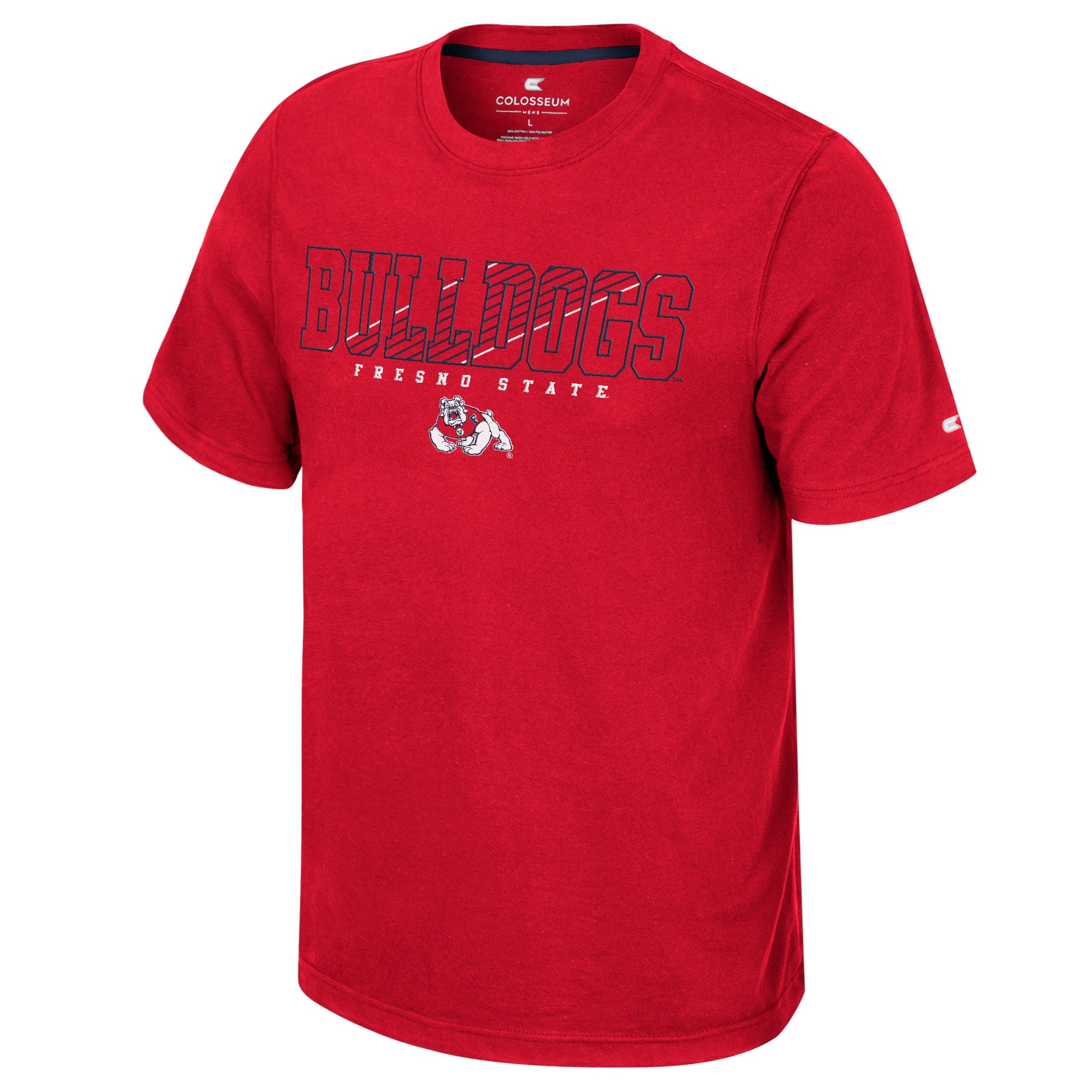 FRESNO STATE BULLDOGS MEN'S RESISTANCE T-SHIRT - 23 RED