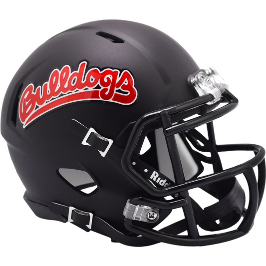FRESNO STATE BULLDOGS RIDDELL MINI HELMET - BLACK