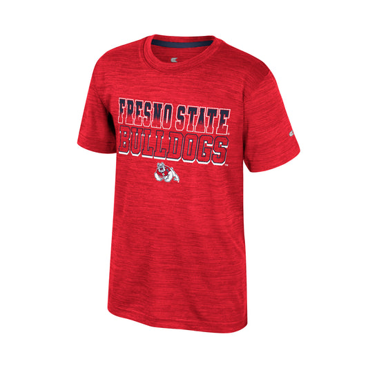 FRESNO STATE BULLDOGS YOUTH CREATIVE CONTROL T-SHIRT