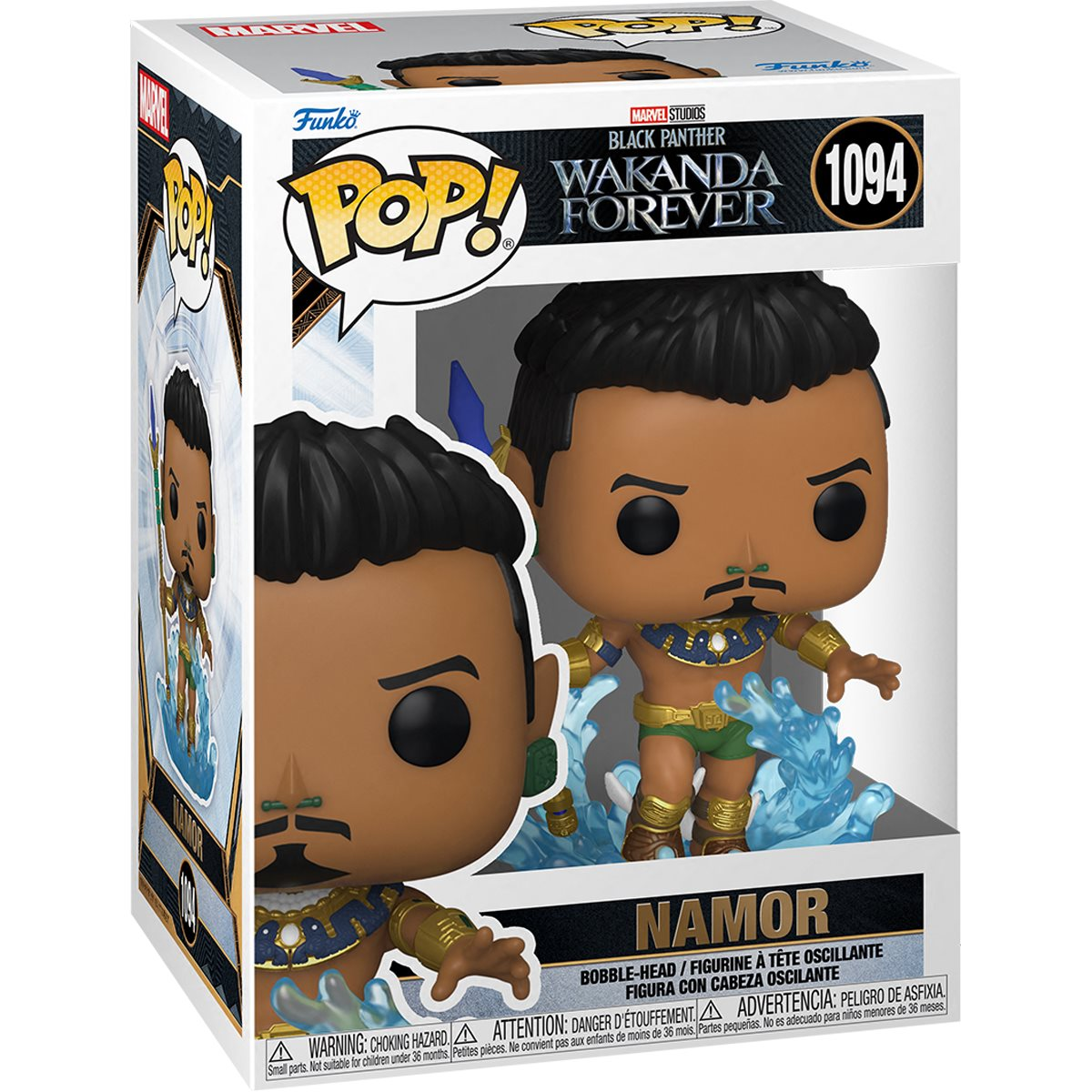 ¡FUNKO POP! PANTERA NEGRA:WAKANDA FOREVER - FIGURA DE VINILO NAMOR
