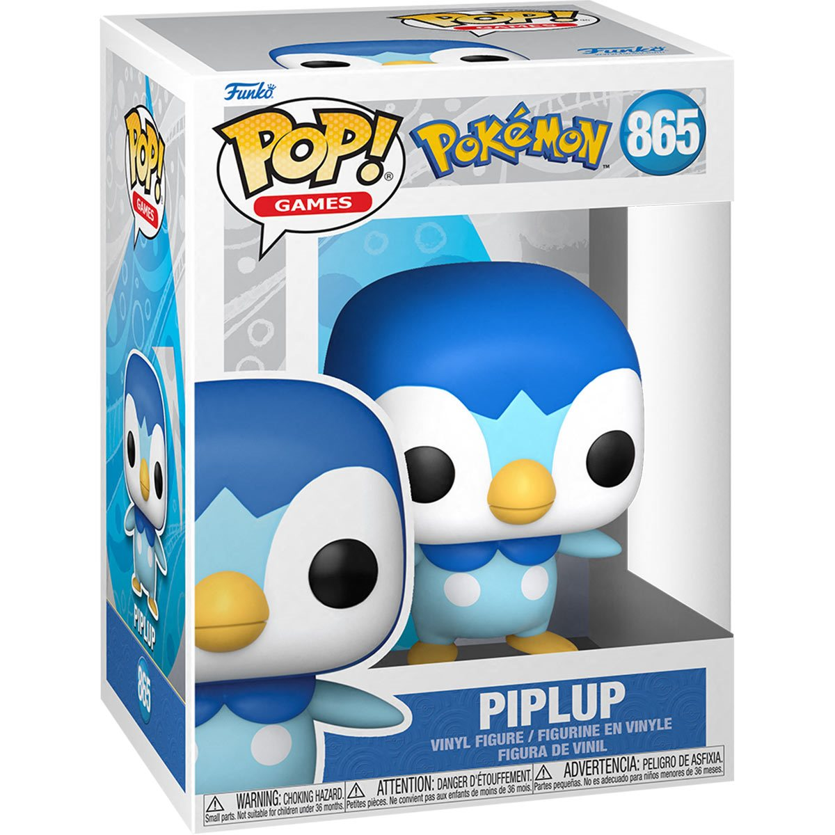 FUNKO POP! POKEMON - PIPLUP VINYL FIGURE