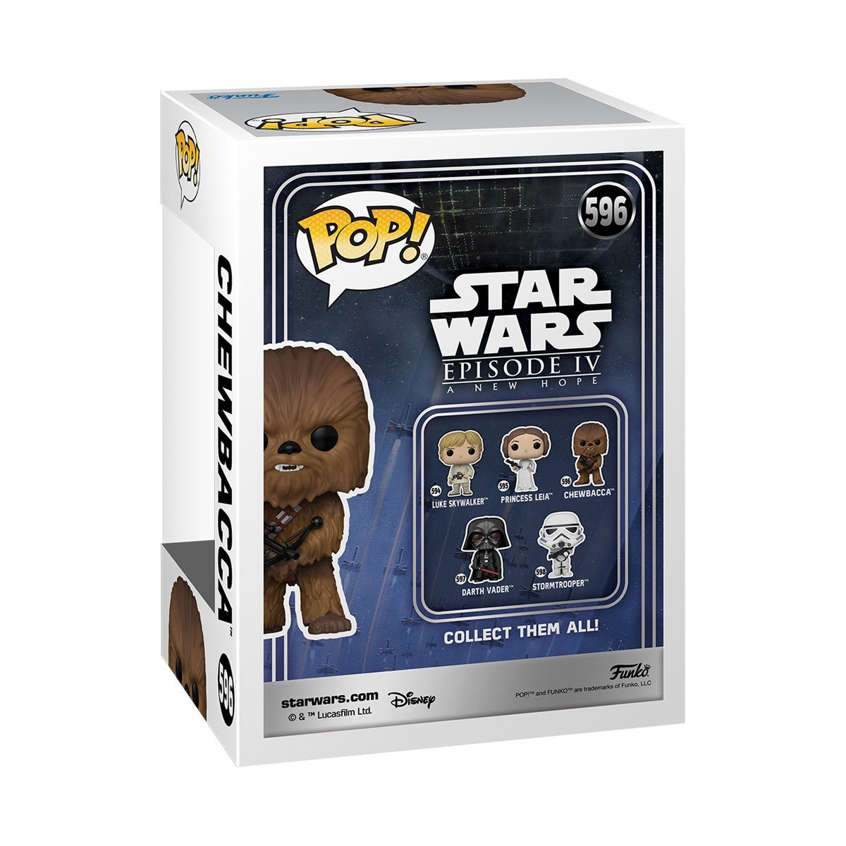 FUNKO POP! STAR WARS - CHEWBACCA VINYL FIGURE