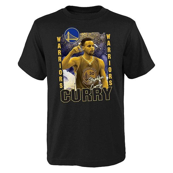 GOLDEN STATE WARRIORS STEPHEN CURRY YOUTH CELEBRATION T SHIRT