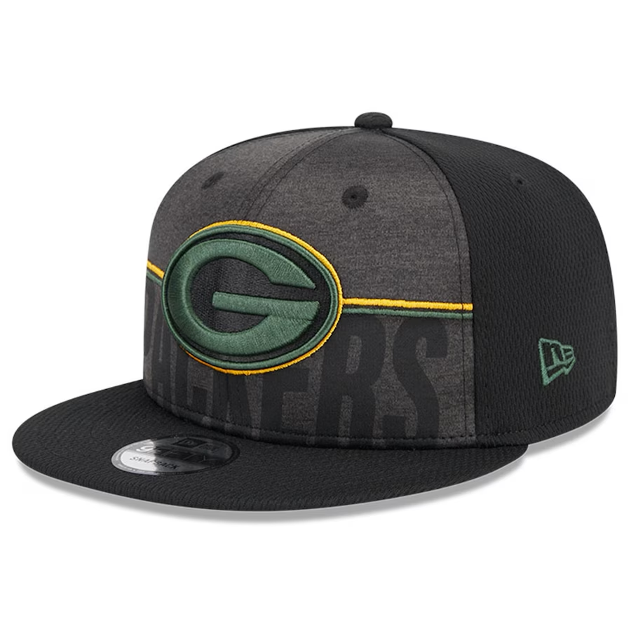 GREEN BAY PACKERS 2023 TRAINING CAMP 9FIFTY SNAPBACK BLACK JR S SPORTS