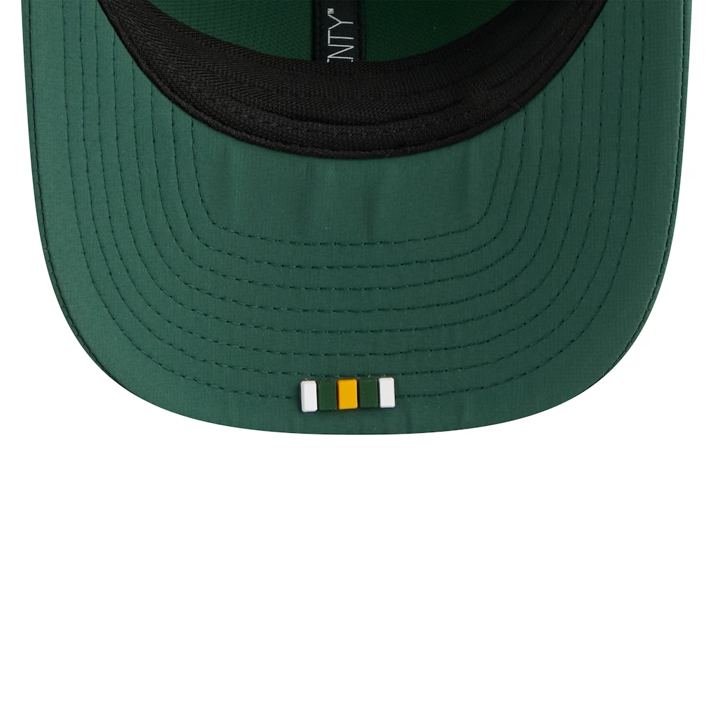 GREEN BAY PACKERS 2025 NFL SIDELINE 9SEVENTY STRETCH-SNAP ADJUSTABLE HAT - GREEN