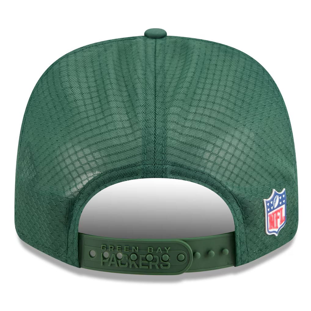 GREEN BAY PACKERS 2025 NFL SIDELINE 9SEVENTY STRETCH-SNAP ADJUSTABLE HAT - GREEN