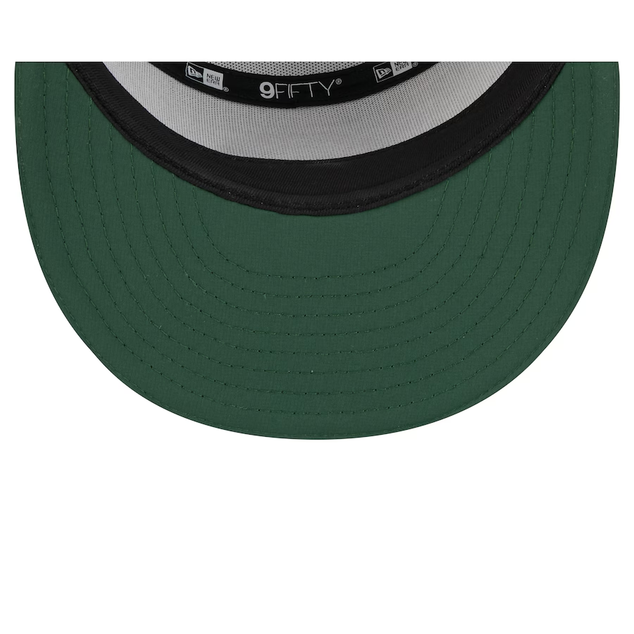 GREEN BAY PACKERS 2025 NFL TRAINING CAMP 9FIFTY SPLIT PANEL SNAPBACK HAT - WHITE