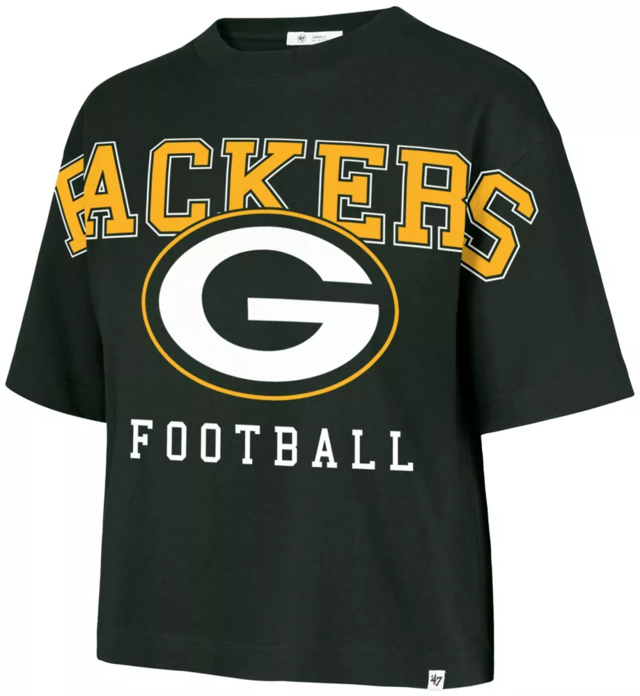 GREEN BAY PACKERS WOMEN'S '47 BRAND OUTREACH CITY T-SHIRT - DARK GREEN