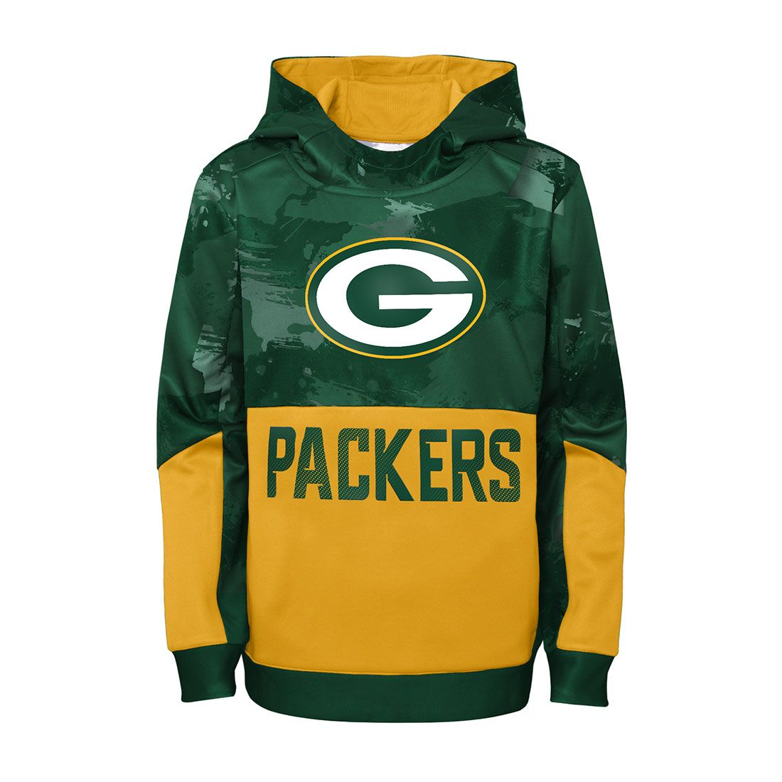 Green bay packers youth hooded sweatshirt best sale