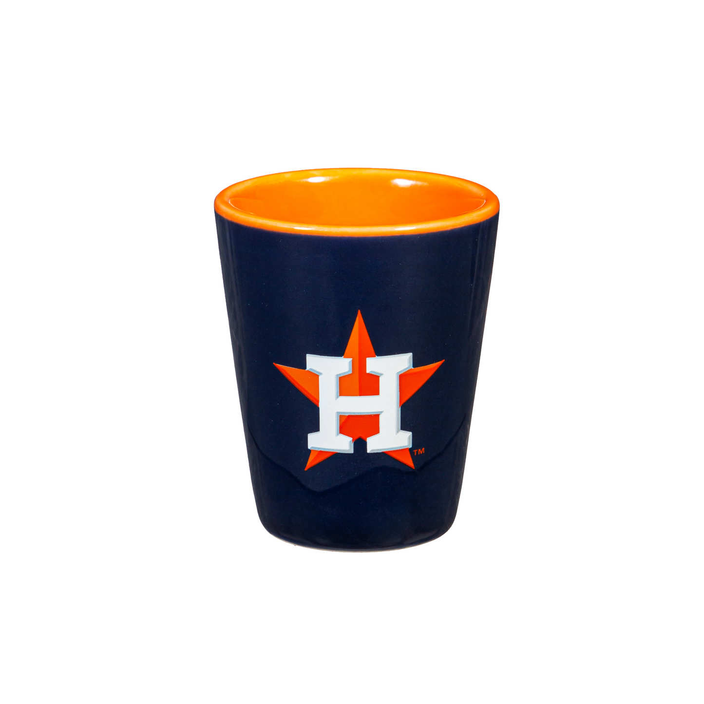 HOUSTON ASTROS 2 OZ. TEAM SHOT GLASS - BLUE