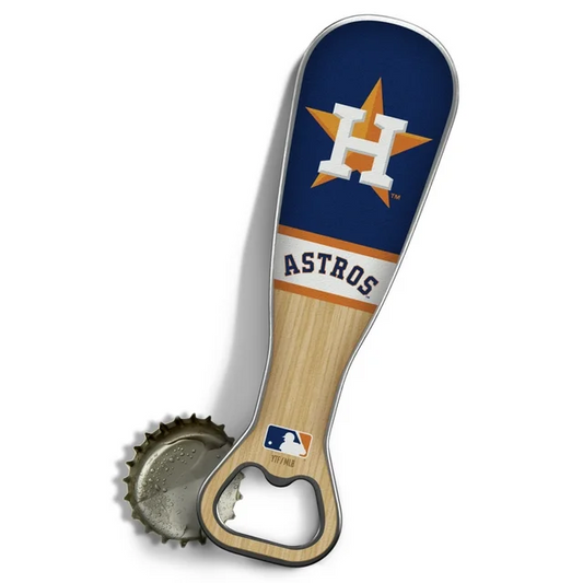 HOUSTON ASTROS BASEBALL BAT BOTTLE OPENER