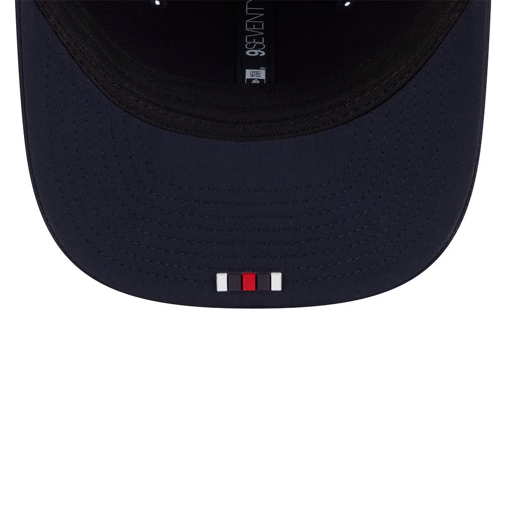 HOUSTON TEXANS 2025 NFL SIDELINE 9SEVENTY STRETCH-SNAP ADJUSTABLE HAT - NAVY