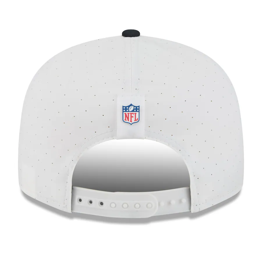 HOUSTON TEXANS 2025 NFL TRAINING CAMP 9FIFTY SPLIT PANEL SNAPBACK HAT - WHITE