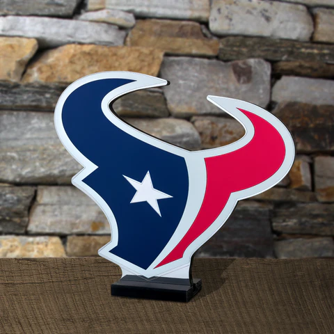HOUSTON TEXANS LED INFINITY LOGO LIGHT