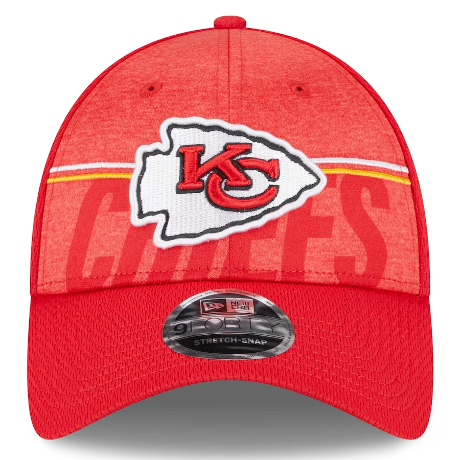 KANSAS CITY CHIEFS 2023 TRAINING CAMP 9FORTY STRETCH SNAP ADJUSTABLE HAT