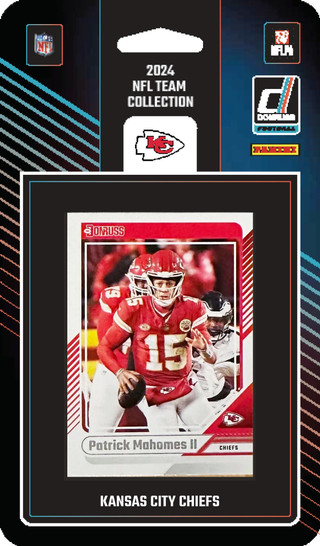 KANSAS CITY CHIEFS 2024 NFL DONRUSS TEAM SET CARDS