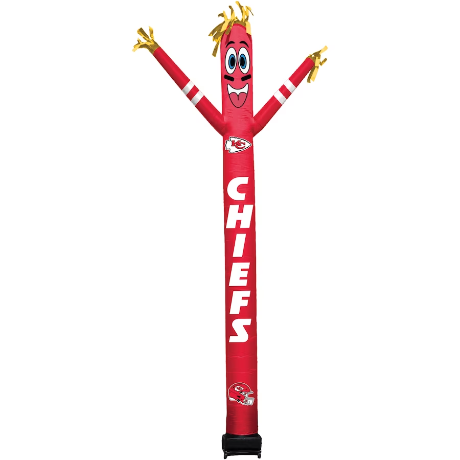 KANSAS CITY CHIEFS CRAZY SPORTS FAN INFLATABLE - 8FT