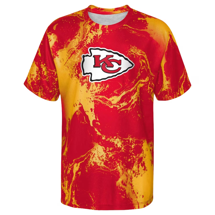 KANSAS CITY CHIEFS KIDS IN THE MIX T-SHIRT
