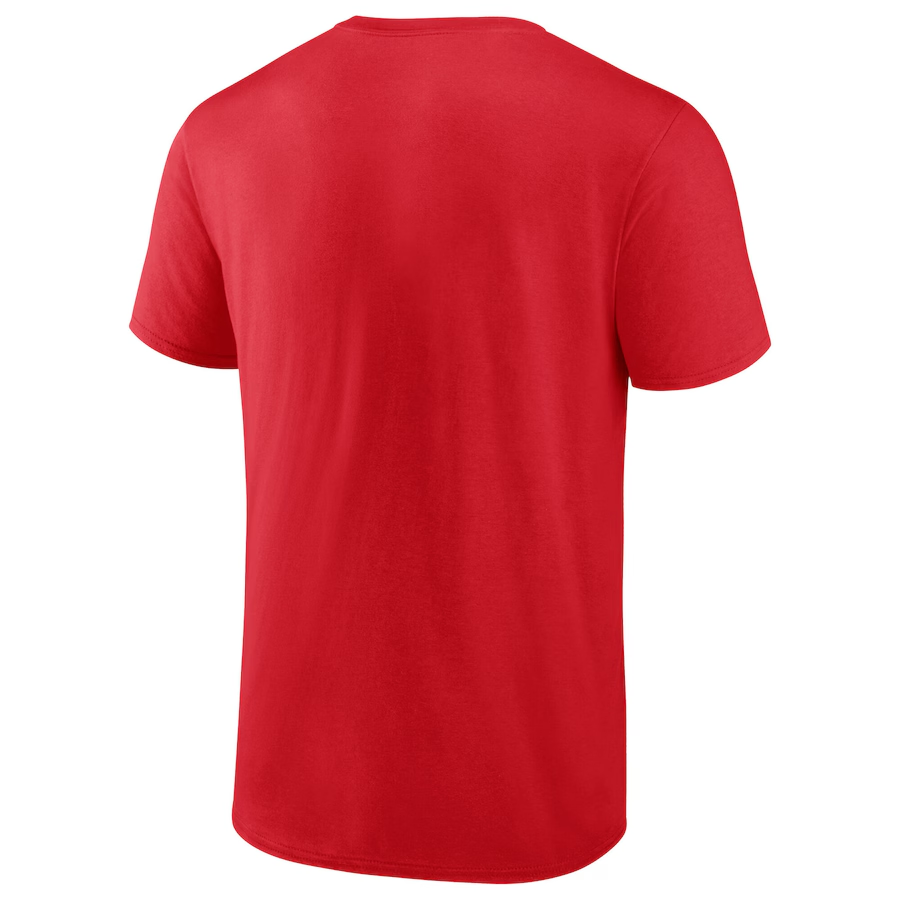 KANSAS CITY CHIEFS MEN'S 2024 AFC CONFERENCE CHAMPIONS NOT DONE T-SHIRT - RED