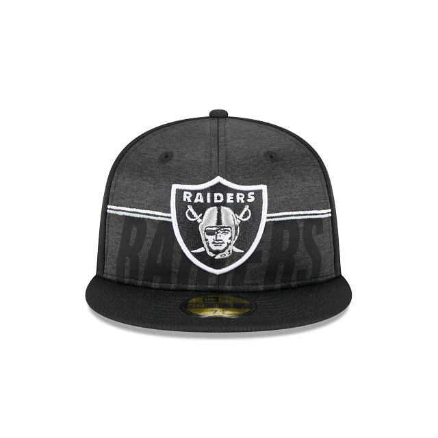 LAS VEGAS RAIDERS 2023 TRAINING CAMP 59FIFTY FITTED HAT