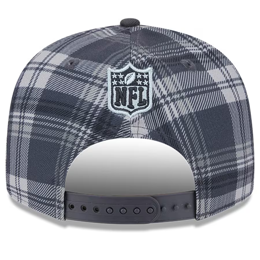 LAS VEGAS RAIDERS 2024 NFL SIDELINE STATEMENT 9FIFTY SNAPBACK HAT - GRAY