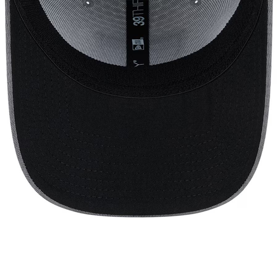 LAS VEGAS RAIDERS 2024 NFL TRAINING CAMP 39THIRTY FLEX FIT HAT - GRAY HEATHER