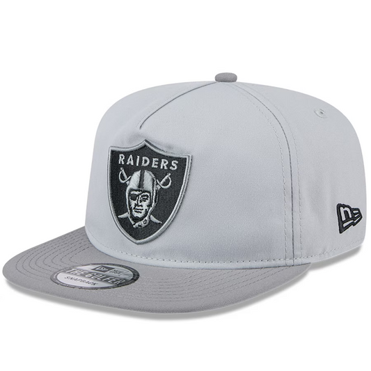 LAS VEGAS RAIDERS 2024 NFL TRAINING CAMP GOLFER HAT - GRAY HEATHER